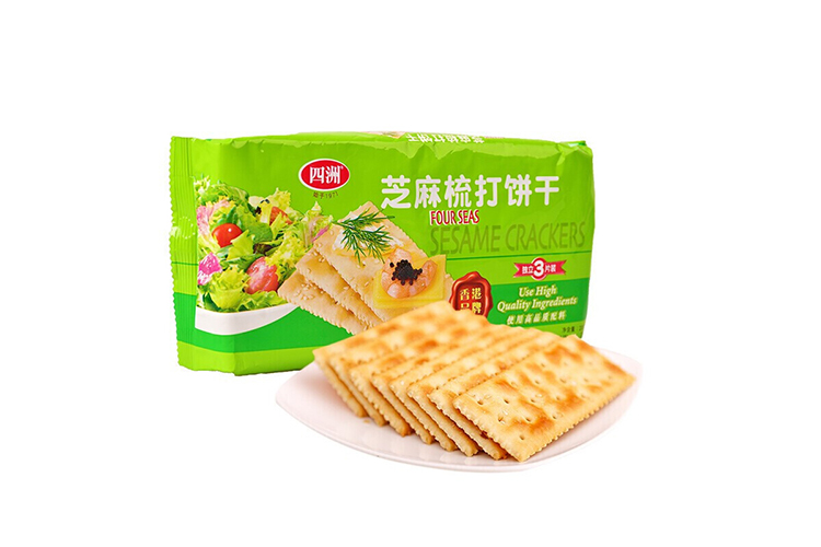 四洲梳打芝麻味 200G